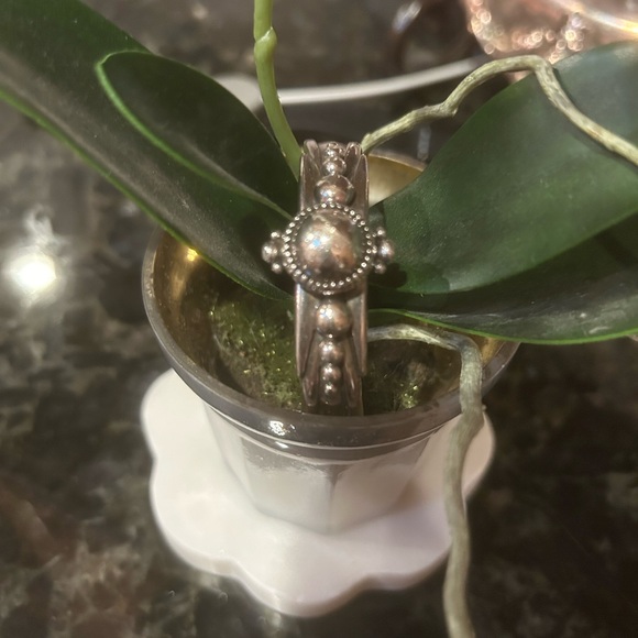 Signature David Dear Designer Cuff Bracelet. Solid 925 Sterling Silver, Size XS - Picture 7 of 16